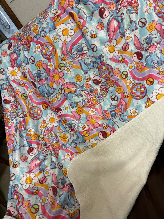 Retro Stitch Blanket