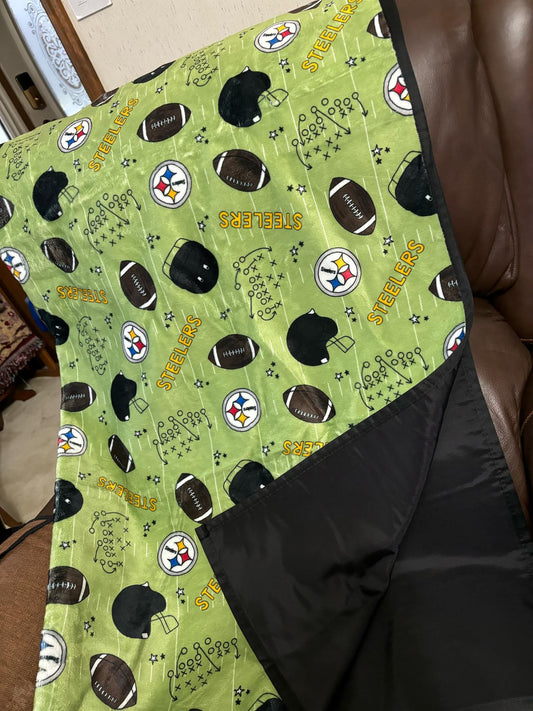 Steelers waterproof blanket